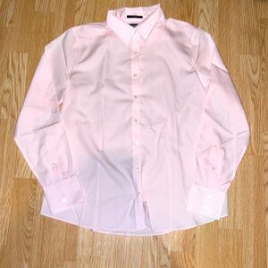 Lands End Pink Women's Button Up Blouse Size 12
